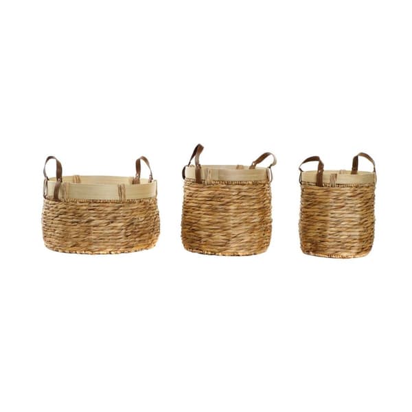 Korisetti DKD Home Decor Bambu Trooppinen 40 x 40 x 24 cm