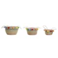Pikkukuva 1 / 4: Korisetti DKD Home Decor Polyesteri Pompomit (57 x 45 x 42,5 cm)