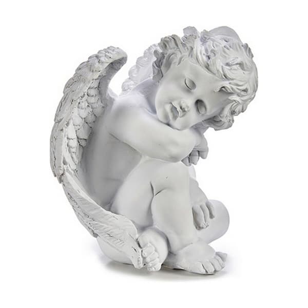 Prydnadsfigur Krist+ K1912597 Vit 24 x 27 x 28 cm (4 antal)