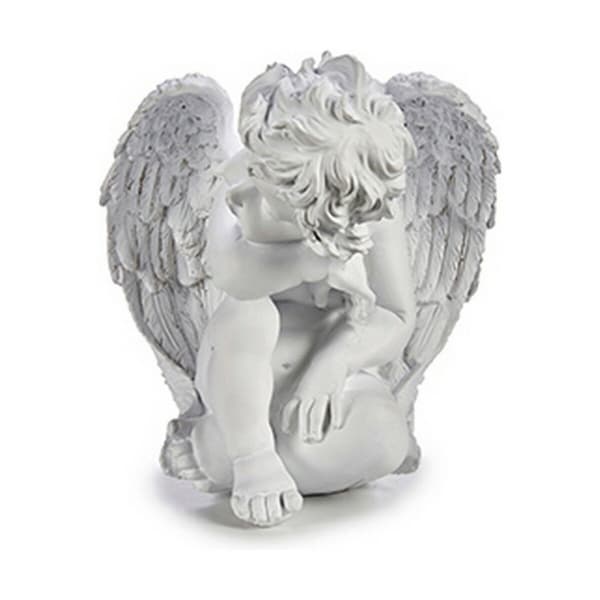 Prydnadsfigur Krist+ K1912597 Vit 24 x 27 x 28 cm (4 antal)