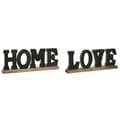 Miniatyrbild 1 av 2: Prydnadsfigur DKD Home Decor Svart Brun 40 x 5 x 15 cm (2 antal)