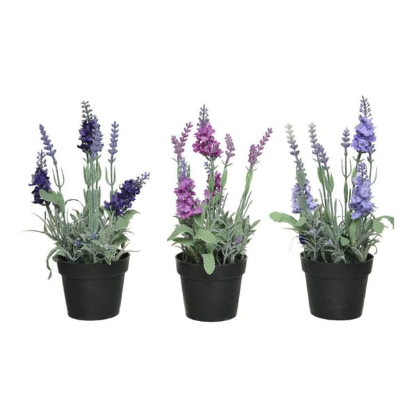 Koristekasvi 25 cm PVC Laventeli