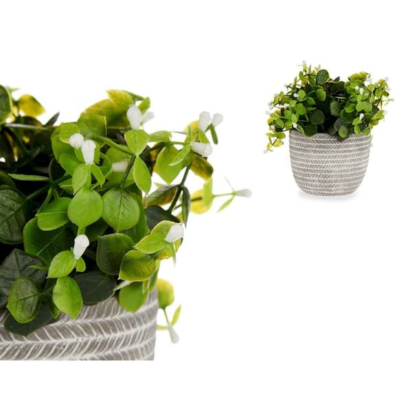 Dekorativ växt Ibergarden QY-H021 Plast Virágok 20 x 20,5 x 20 cm (8 antal)