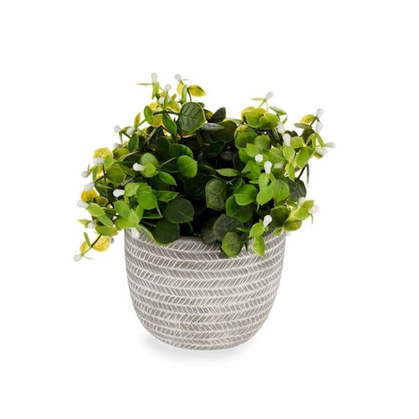 Dekorativ växt Ibergarden QY-H021 Plast Virágok 20 x 20,5 x 20 cm (8 antal)