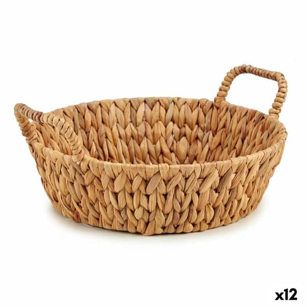 Bordsdekoration Brun Metall 39,5 x 16,5 x 35 cm Vattenhyacint (12 antal)