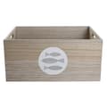 Pikkukuva 4 / 4: Koristerasia DKD Home Decor Luonnollinen Puu MDF Spiraalit Välimeren 50 x 40 x 22,5 cm