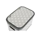 Pikkukuva 2 / 6: Korisetti DKD Home Decor Valkoinen Harmaa Bambu Puu MDF Tähdet 51 x 35 x 33 cm