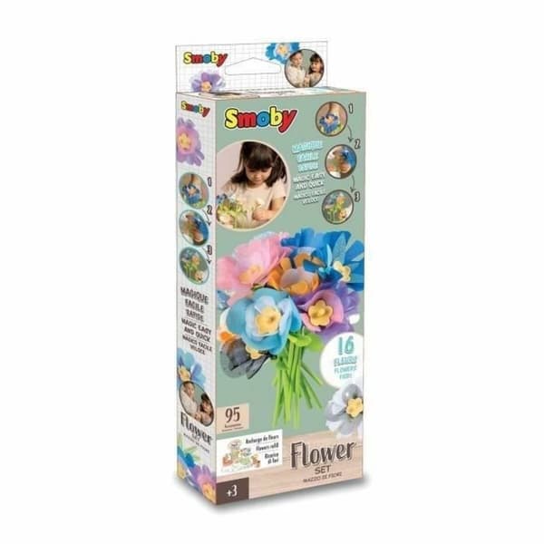 Dekorativa blommor Smoby Multicolour Barn
