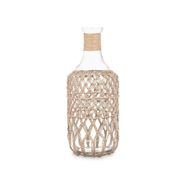 Pullo 21638BR Läpinäkyvä 19 x 48 cm Koristeellinen (2 osaa)