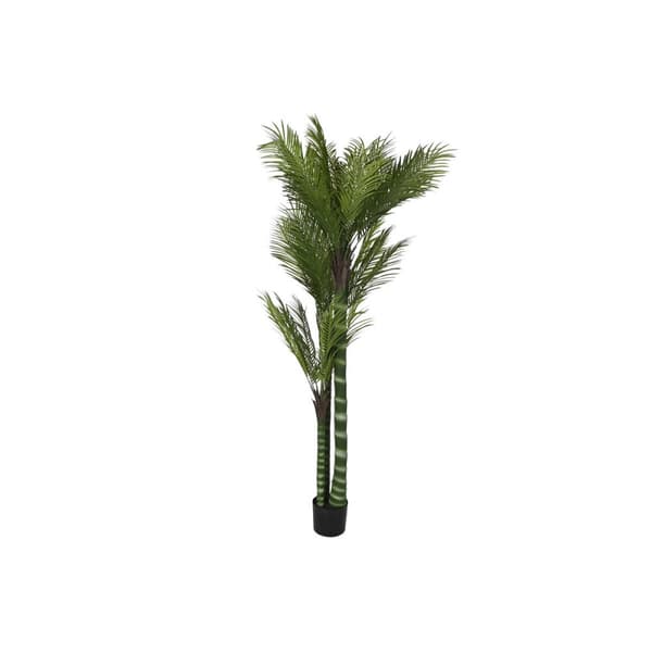 Dekorativ växt Home ESPRIT Polyetylen Cement Palmträd 100 x 100 x 235 cm