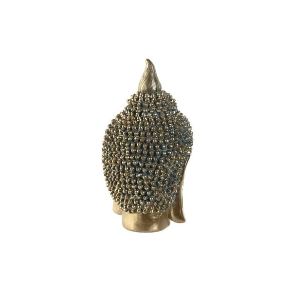 Prydnadsfigur Home ESPRIT Gyllene Buddha Orientalisk 16 x 15,5 x 28 cm