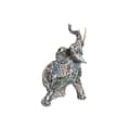 Miniatyrbild 3 av 3: Prydnadsfigur Home ESPRIT Multicolour Elefant Medelhavs 16 x 7 x 17 cm (2 antal)