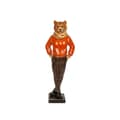 Miniatyrbild 1 av 2: Prydnadsfigur Romimex Röd Harts Tiger 14 x 37 x 10 cm