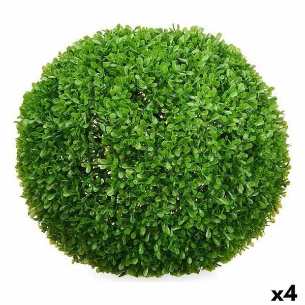 Dekorativ växt Ibergarden 549 Plast Blad Labda 37 x 37 x 37 cm (4 antal)