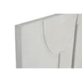 Pikkukuva 2 / 4: Seinäkoriste Home ESPRIT Valkoinen Moderni 80 x 5 x 120 cm (2 osaa)