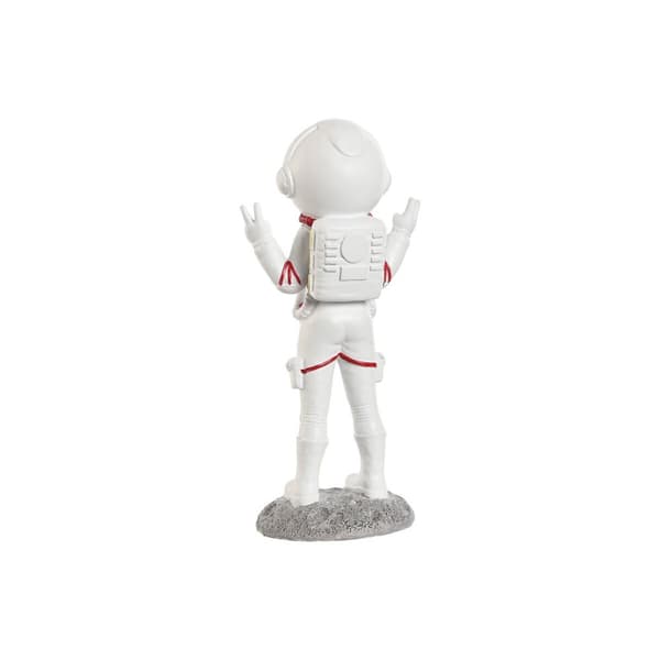 Prydnadsfigur Home ESPRIT Blå Vit Röd Kvinna Astronaut 9 x 7 x 20 cm (2 antal)