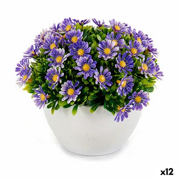 Koristekasvi Ibergarden S17-L048 Muovinen Päivänkukka 14 x 13 x 14 cm (12 osaa)