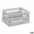 Pikkukuva 1 / 2: Koristerasia Valkoinen Haapapuu 22 x 9 x 13 cm (48 osaa)