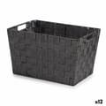 Miniatyrbild 1 av 4: Korg Kipit A3-6875 Svart Tyg 25 x 20 x 35 cm (12 antal)