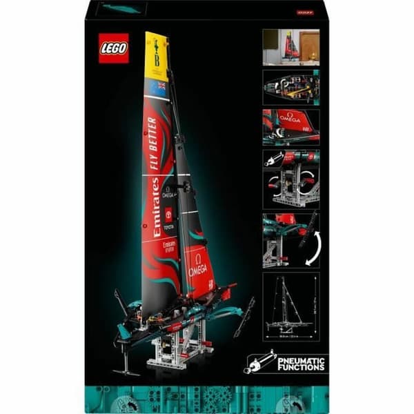 Rakennussetti Lego 42174 Yacht Emirates Team New Zealand AC75 Monivärinen