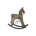 Miniatyrbillede 1 af 3: Dekorativ figur Home ESPRIT Brun Sort Grå Natur Hest 31 x 9 x 34 cm 32 x 9 x 34 cm