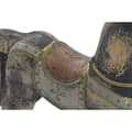 Miniatyrbillede 3 af 3: Dekorativ figur Home ESPRIT Brun Sort Grå Natur Hest 41 x 12 x 49 cm