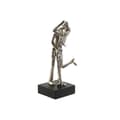Miniatyrbild 1 av 3: Prydnadsfigur Home ESPRIT Svart Silvrig Par 14 x 10 x 29 cm