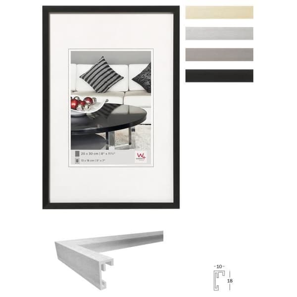 Bildram - AJCadres - Aluminium - 42x59,4 cm - Silver