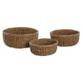 Pikkukuva 4 / 4: Korisetti Home ESPRIT Luonnollinen Luonnonkuitu Boho 30 x 30 x 13 cm (3 Kappaletta)
