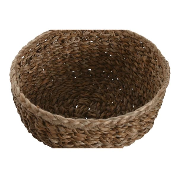 Korg - set Home ESPRIT Naturell Naturliga fibrer Boho 30 x 30 x 13 cm (3 Delar)