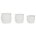 Miniatyrbillede 4 af 4: Kurvesæt Home ESPRIT Hvid Moderne 34 x 34 x 34 cm (3 Dele)