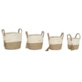 Miniatyrbild 5 av 5: Korg - set Home ESPRIT Naturell Ljusbrun Jute Modern 40 x 40 x 41 cm