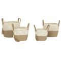Miniatyrbild 1 av 5: Korg - set Home ESPRIT Naturell Ljusbrun Jute Modern 40 x 40 x 41 cm