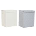 Pikkukuva 1 / 4: Kori Home ESPRIT Harmaa Kerma 40 x 30 x 50 cm (2 osaa)