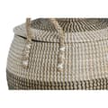 Pikkukuva 3 / 3: Korisetti Home ESPRIT Valkoinen Musta Luonnollinen 45 x 45 x 48 cm (2 Kappaletta)
