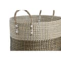 Miniatyrbild 3 av 3: Korg - set Home ESPRIT Vit Svart Naturell 44 x 44 x 49 cm (2 Delar)