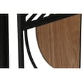 Pikkukuva 3 / 4: Seinäkoriste Home ESPRIT Musta Luonnollinen Kaupunki 40 x 2 x 60 cm (3 osaa)