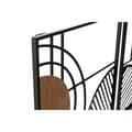 Miniatyrbilde 2 av 4: Veggpryd Home ESPRIT Svart Naturell Urban 40 x 2 x 60 cm (3 enheter)