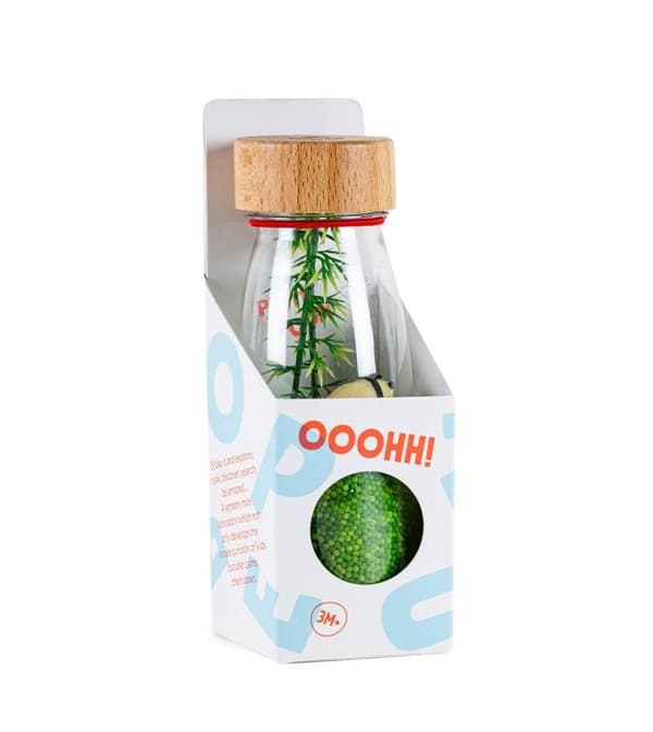 Sensory Bottle - Petit Boum - PBSPANDA - Grön - Plastik - Blandat