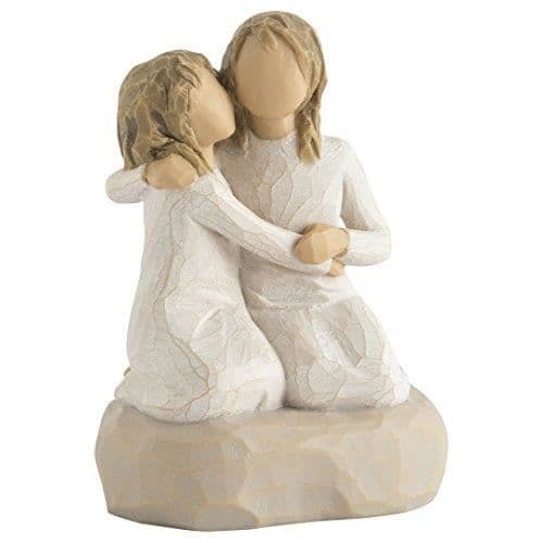 Willow Tree My Sister-figur, plast, beige, 11,5 x 10 x 11 cm - 27704