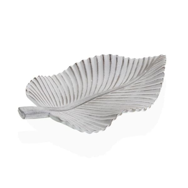 Pöytäkoriste Versa Valkoinen Puu MDF 20 x 5 x 35 cm