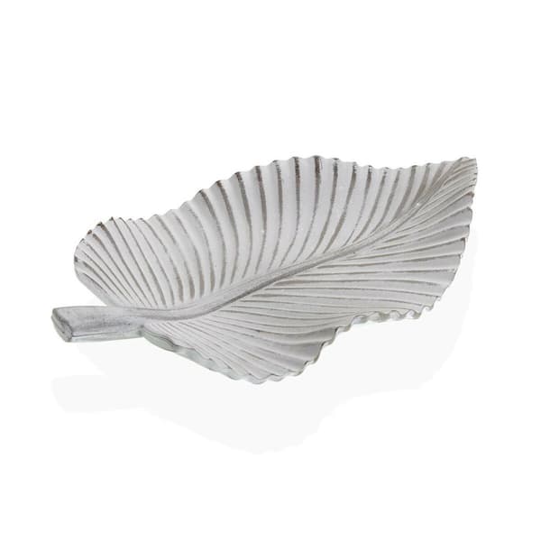 Pöytäkoriste Versa Valkoinen Puu MDF 20 x 5 x 35 cm