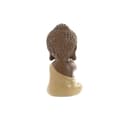 Miniatyrbild 3 av 3: Prydnadsfigur Home ESPRIT Orange Korall Lime Harts Buddha Orientalisk 5,5 x 5 x 10,5 cm (3 antal)