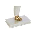 Miniatyrbild 3 av 4: Prydnadsfigur Home ESPRIT Vit Gyllene Harts Orientalisk 34 x 6,5 x 33,5 cm