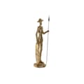 Miniatyrbild 1 av 3: Prydnadsfigur Home ESPRIT Gyllene Harts 10 x 10 x 37 cm
