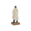 Miniatyrbild 4 av 4: Prydnadsfigur Home ESPRIT Vit Silvrig Harts 10 x 8 x 25 cm (2 antal)