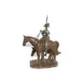 Miniatyrbillede 3 af 3: Dekorativ figur Home ESPRIT Sølvfarvet Natur Harpiks 20,5 x 13 x 26 cm