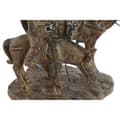 Miniatyrbillede 2 af 3: Dekorativ figur Home ESPRIT Sølvfarvet Natur Harpiks 20,5 x 13 x 26 cm