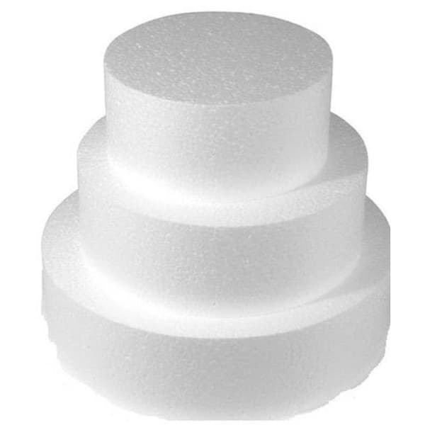 "Dummys i Polystyren Tårta Ø 30/25/20 cm"