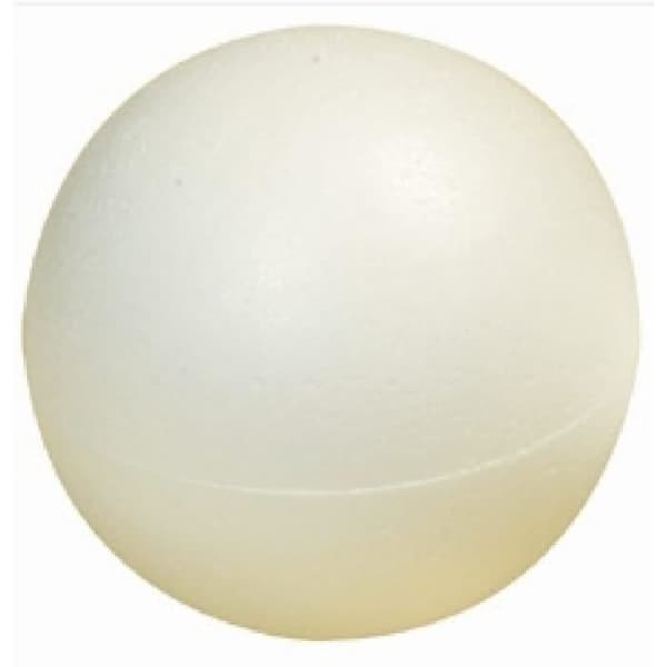 Styropor polystyrenboll Diameter 10 cm 5 stycken - Creative frö Vit